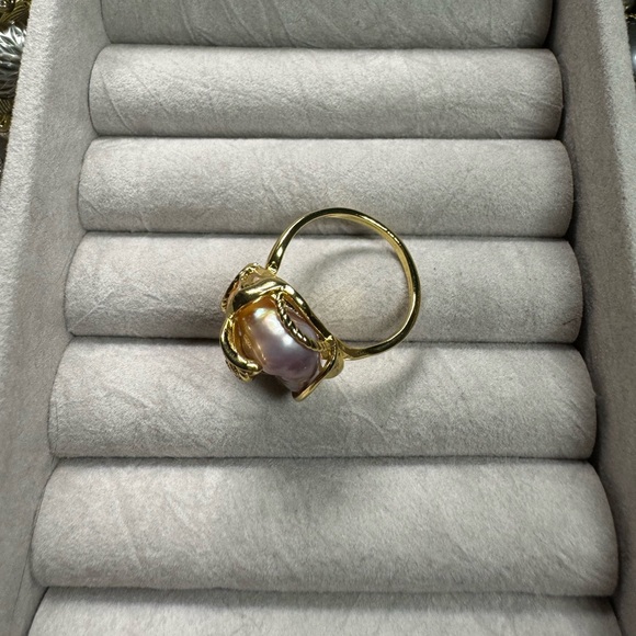 Genuine pearl ring - Picture 3 of 3